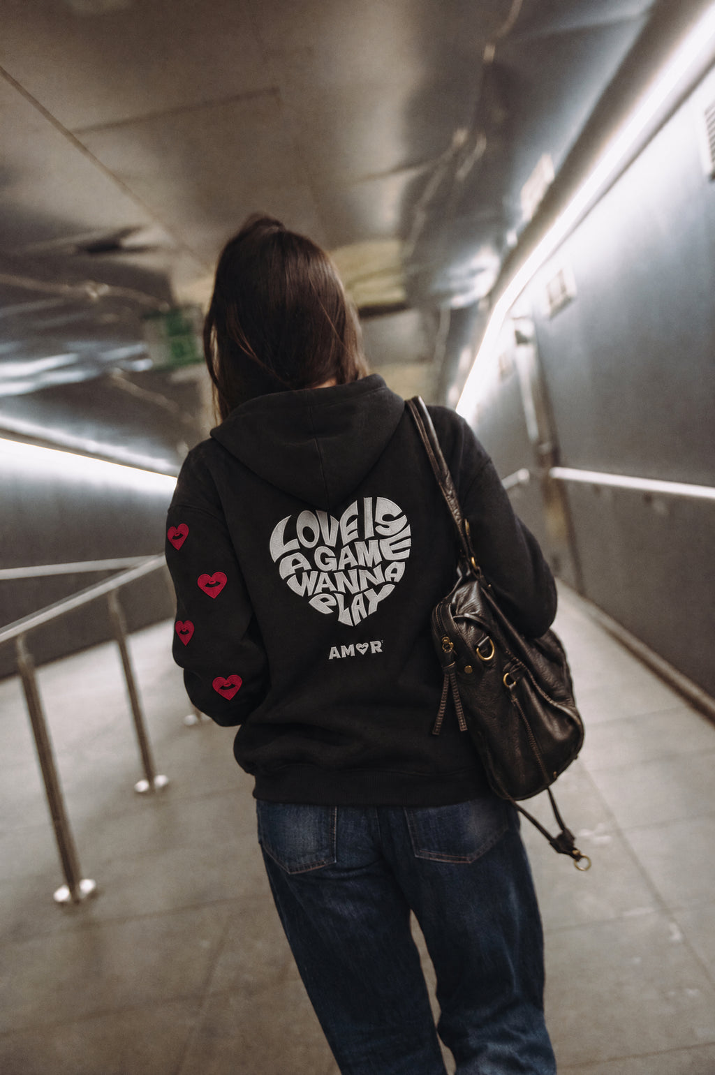 AMOR HOODIE — LOVE’S A GAME, WANNA PLAY?