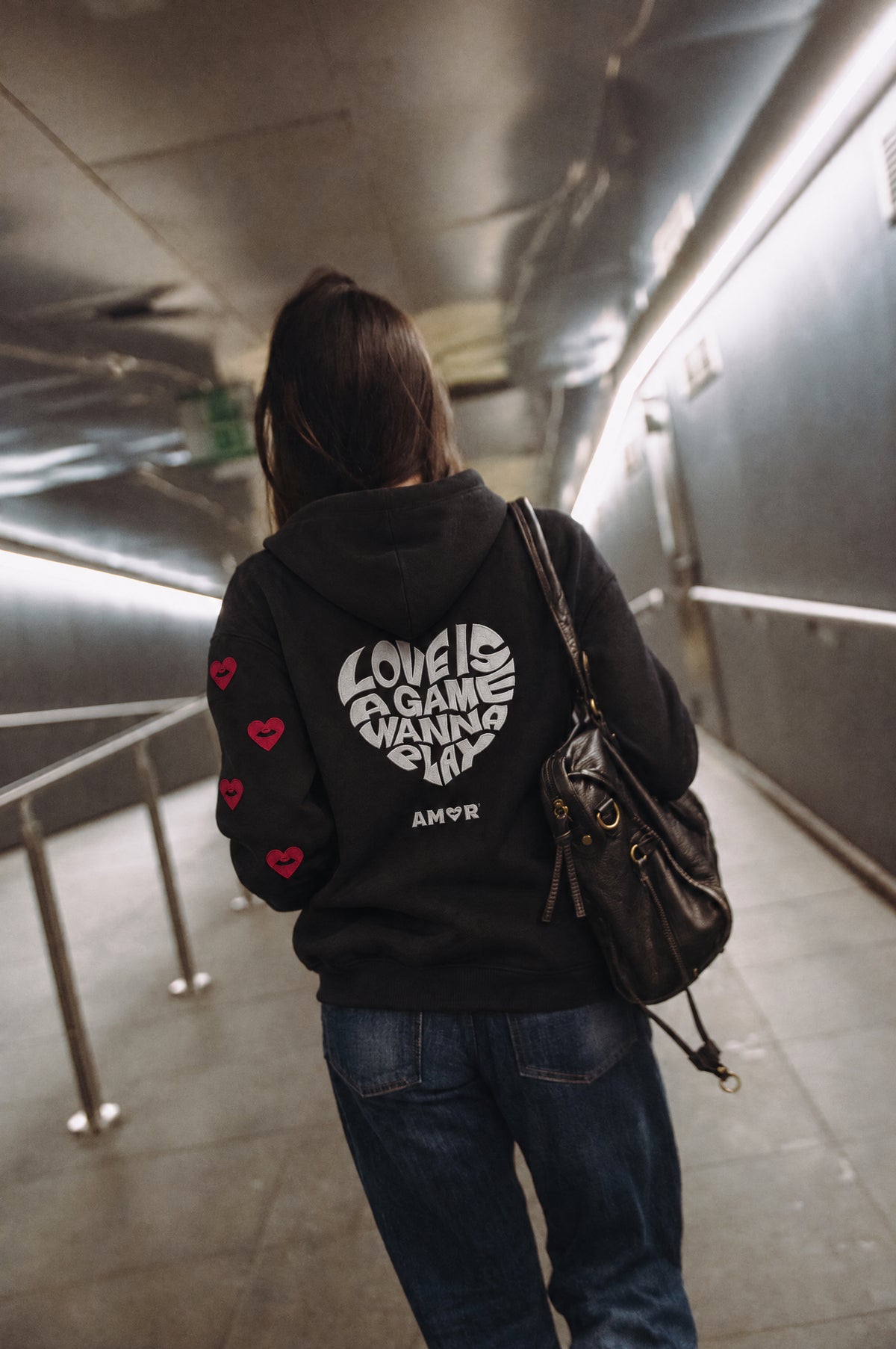 AMOR HOODIE — LOVE’S A GAME, WANNA PLAY?